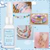 imageBracelet String Professional Elastic String Kont Fixing Drip Clear Bracelet Glue Keep Stretchy String Stay Tied for Jewelry Making Supplies Clay Beads Bracelets 30g230g2