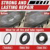 imageChemical Vulcanizing Cement 85 FLOz All Purpose Tire Repair Glue Fast Dry Rubber Cement Clear Patch Plug Kit with Brush Top Can for Car Motorcycle Bike