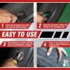 imageChemical Vulcanizing Cement 85 FLOz All Purpose Tire Repair Glue Fast Dry Rubber Cement Clear Patch Plug Kit with Brush Top Can for Car Motorcycle Bike