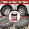 imageChemical Vulcanizing Cement Clear Tire Repair Glue All Purpose Rubber Cement Heavy Duty Tire Patch Kit with Brush Top Can for Car Motorcycle Bike 85Oz85FLOz
