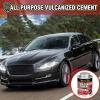 imageChemical Vulcanizing Cement Clear Tire Repair Glue All Purpose Rubber Cement Heavy Duty Tire Patch Kit with Brush Top Can for Car Motorcycle Bike 85Oz85FLOz