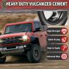imageChemical Vulcanizing Cement Clear Tire Repair Glue All Purpose Rubber Cement Heavy Duty Tire Patch Kit with Brush Top Can for Car Motorcycle Bike 85Oz85FLOz
