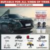 imageTire Repair Glue Tire Sidewall Repair Kit Black Rubber Cement Patch Kit Two Sizes Rubber Nail Repair Motorcycle Car Truck Tractor Mower 50ml250ml2