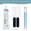 imageVereclue Book Binding Glue Flexible Dries Clear Repair Kit for Scrapbooking Paper Crafts Collages 110ml1110ml