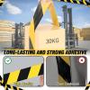 imageWarning Safety Stripe Hazard Caution Tape 2 Inch x 110FT Black and Yellow Strong Adhesive Wear Resistance Warterproof Floor Marking Ideal for Walls Pipes and Equipment 1pcs1pcs