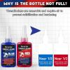 imageThread Lock 50ml Blue and 50ml Red Medium Strength and Strong Strength Threadlocker Medium and High Strength Screw Compound for Metal Fasteners Nuts Bolts to Against Losening and Seal