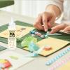 image:imageRubber Cement 110ml  All Purpose White Adhesive No Wrinkling Crafts Glue with Bush Ideal for Paper Fabric Wood Photos DIY Crafts and More 110ml White Rubber Cement85 Oz PVA Glue