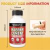 image:imageRubber Cement 110ml  All Purpose White Adhesive No Wrinkling Crafts Glue with Bush Ideal for Paper Fabric Wood Photos DIY Crafts and More 110ml White Rubber Cement110ml white rubber cement