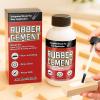 image:imageRubber Cement 110ml  All Purpose White Adhesive No Wrinkling Crafts Glue with Bush Ideal for Paper Fabric Wood Photos DIY Crafts and More 110ml White Rubber Cement110ml white rubber cement